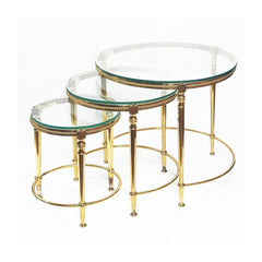 Brass Space Saver Table