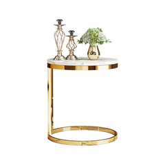 Decorative Brass End Table