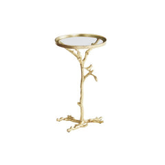 Unique Brass End Table