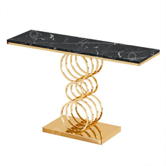 Signature Brass Console Table