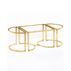Contemporary Brass Coffee Table