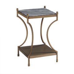 Solid Brass End Table