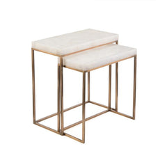 Luxury Nest Set Table Brass