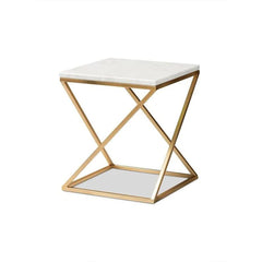 Vintage Brass End Table