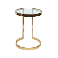 Classic Brass End Table