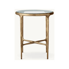 Designer Brass End Table