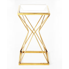Designer Brass Console Table