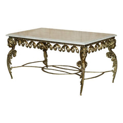 Custom Brass Coffee Table