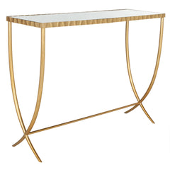 Solid  Brass Console Table