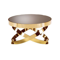 Golden Brass Coffee Table