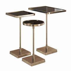 Brass Stacking Table Design
